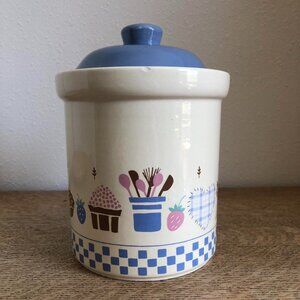Vintage Country Kitchen Ceramic Kitchen Canister